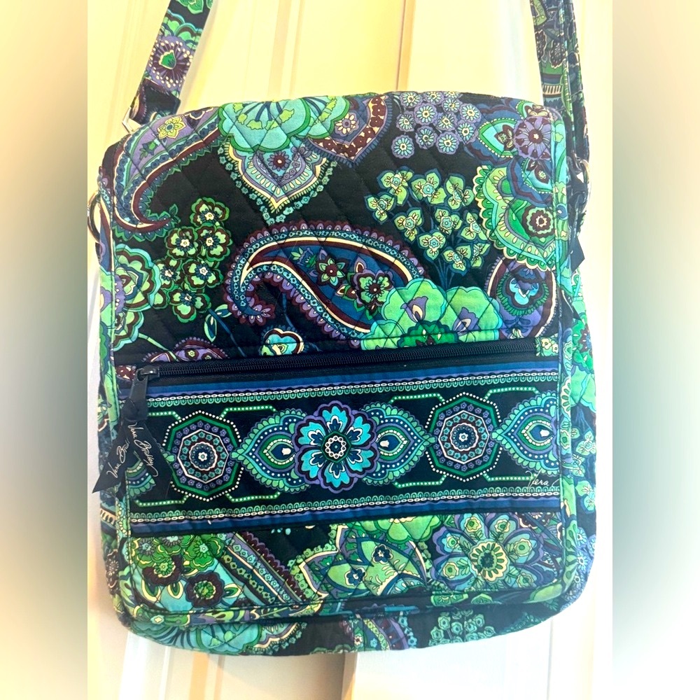Vintage Vera Bradley Blue Rhapsody Crossbody